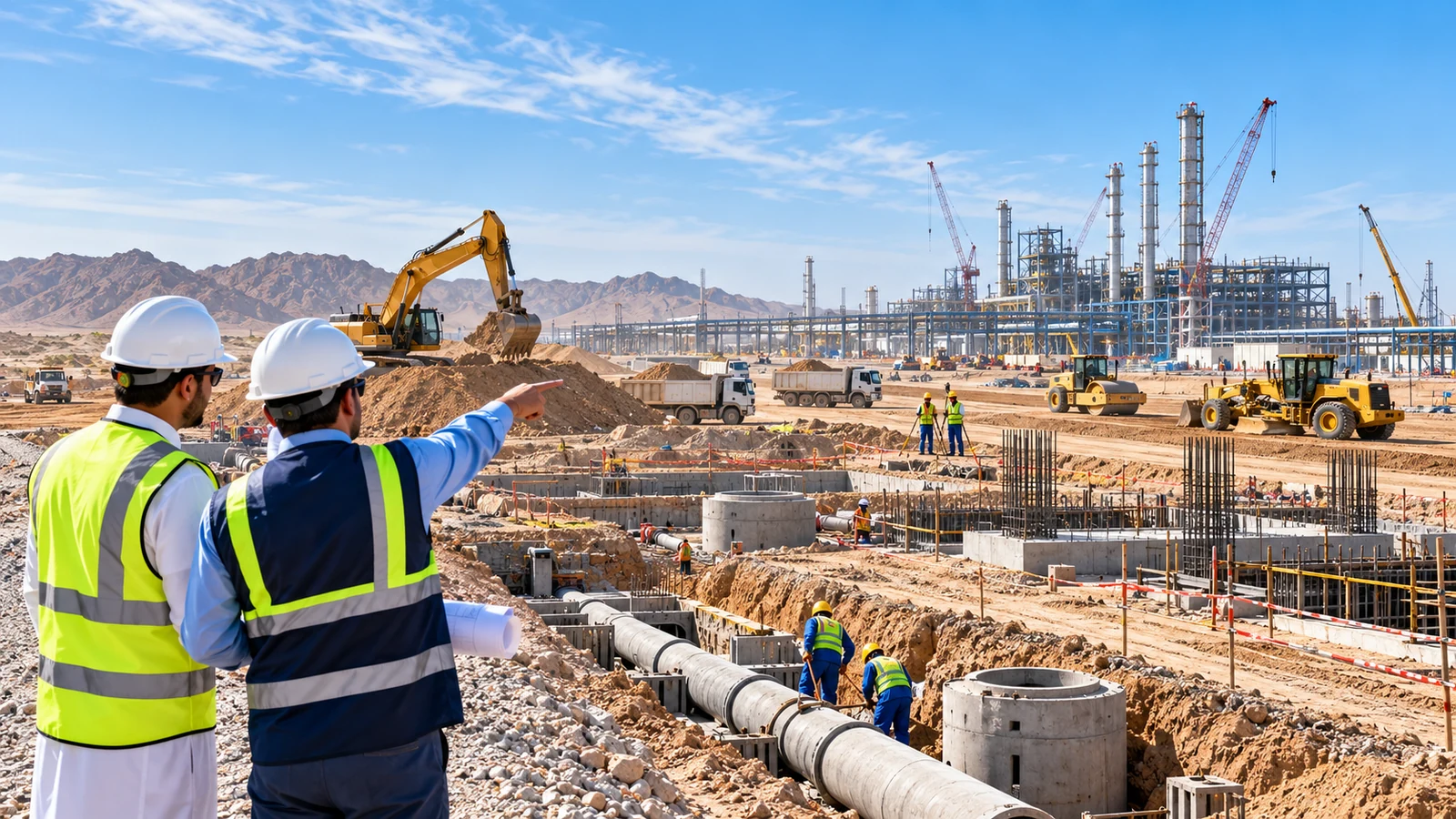 Infrastructure works